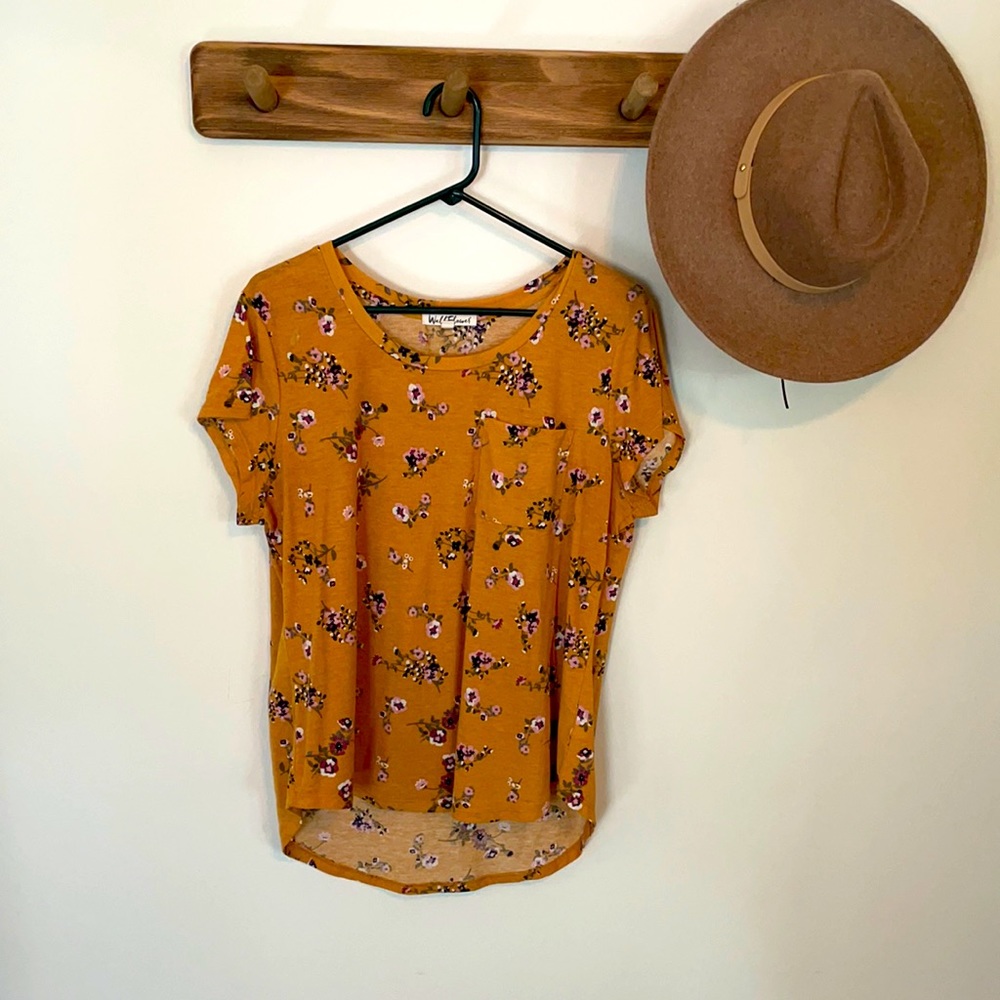 Floral tshirt Top